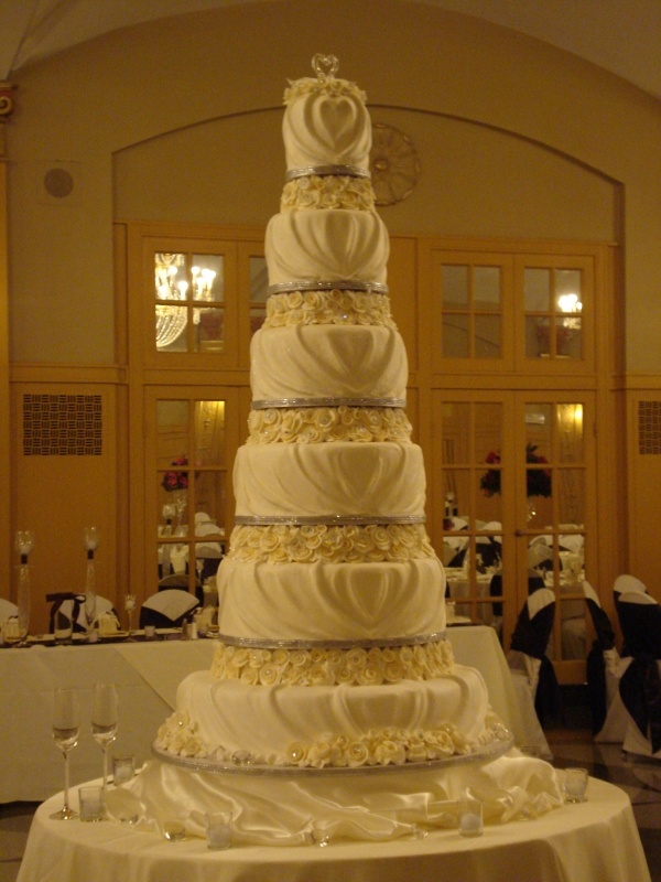 Buttercream Icing Wedding Cake Tier