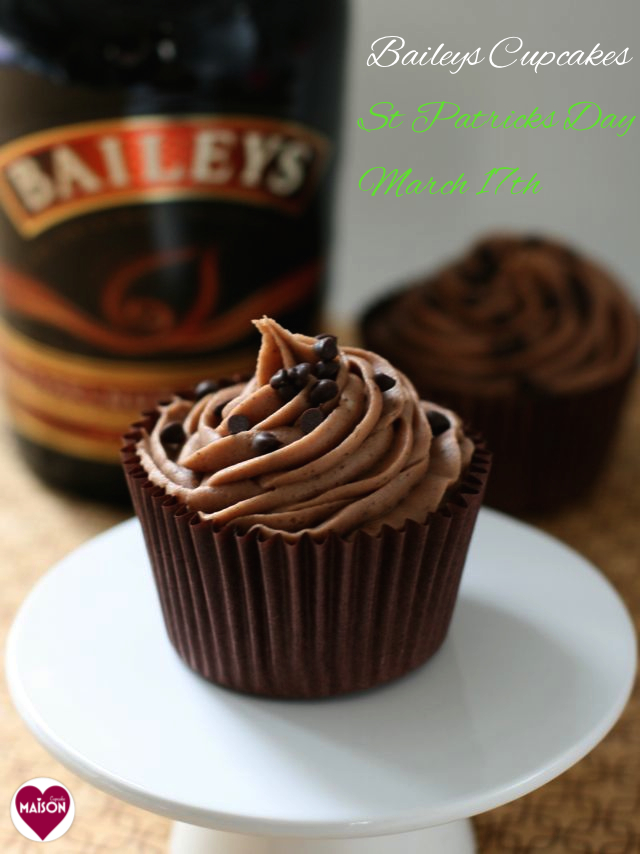 Chocolate Baileys Cupcakes Recipe