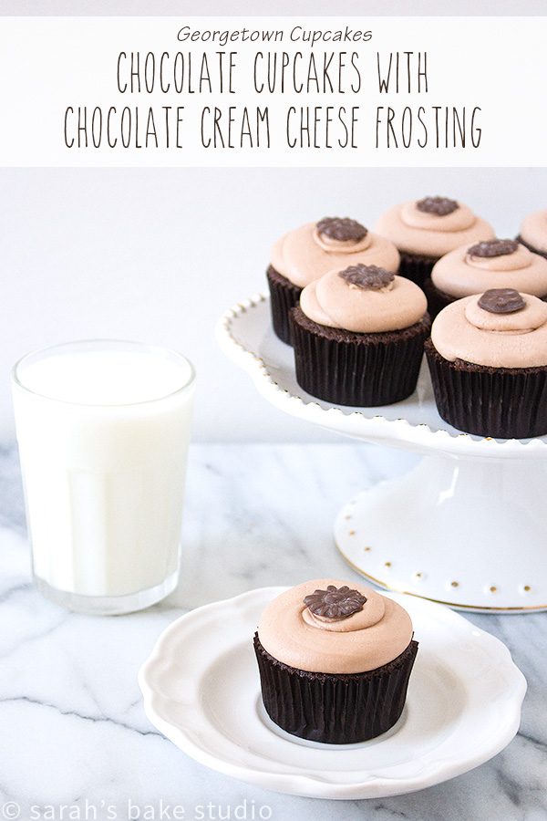 Chocolate Cupcakes with Cream Cheese Frosting