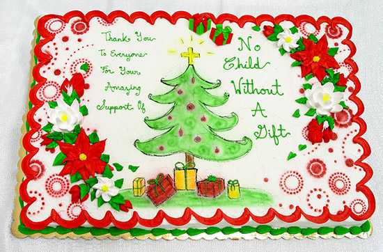 Christmas Sheet Cake Designs