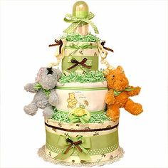 Classic Pooh Diaper Cake