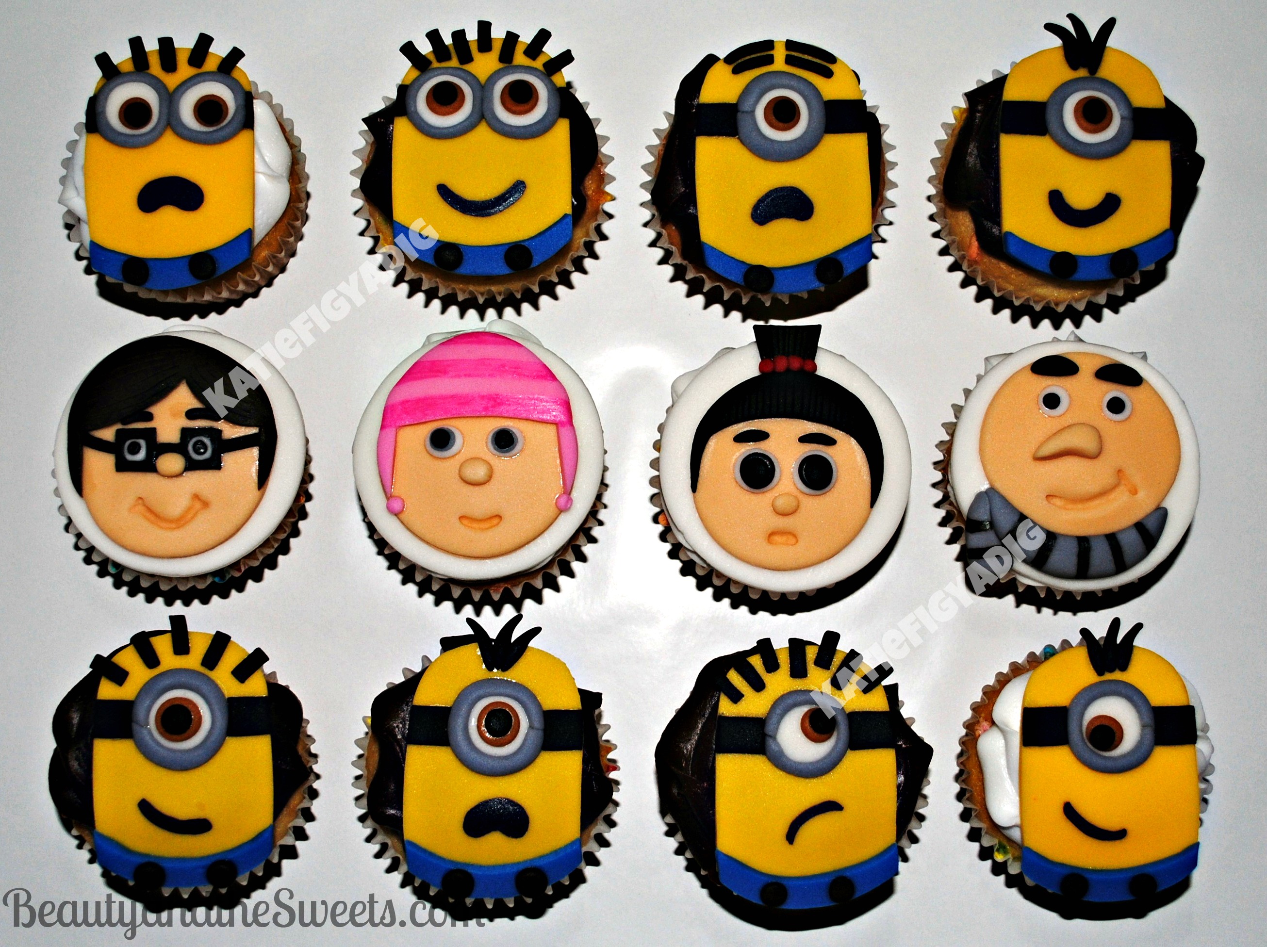 Despicable Me 2 Cupcakes