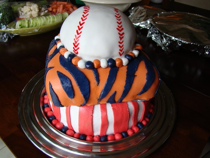 Detroit Tigers Birthday Cake