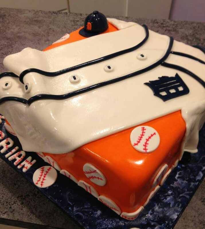 Detroit Tigers Cake