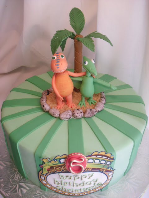 Dinosaur Train Birthday Cake