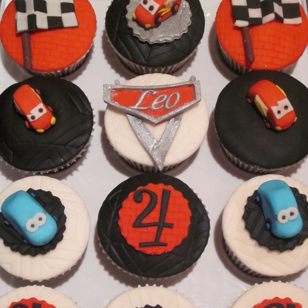 Disney Cars Cupcake Cake