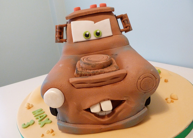 Disney Cars Tow Mater Cake