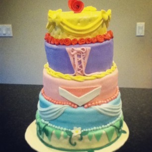 Disney Princess Cake