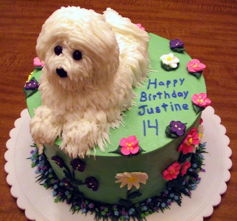 Dog Birthday Cake