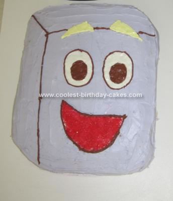 Dora's Backpack Cake