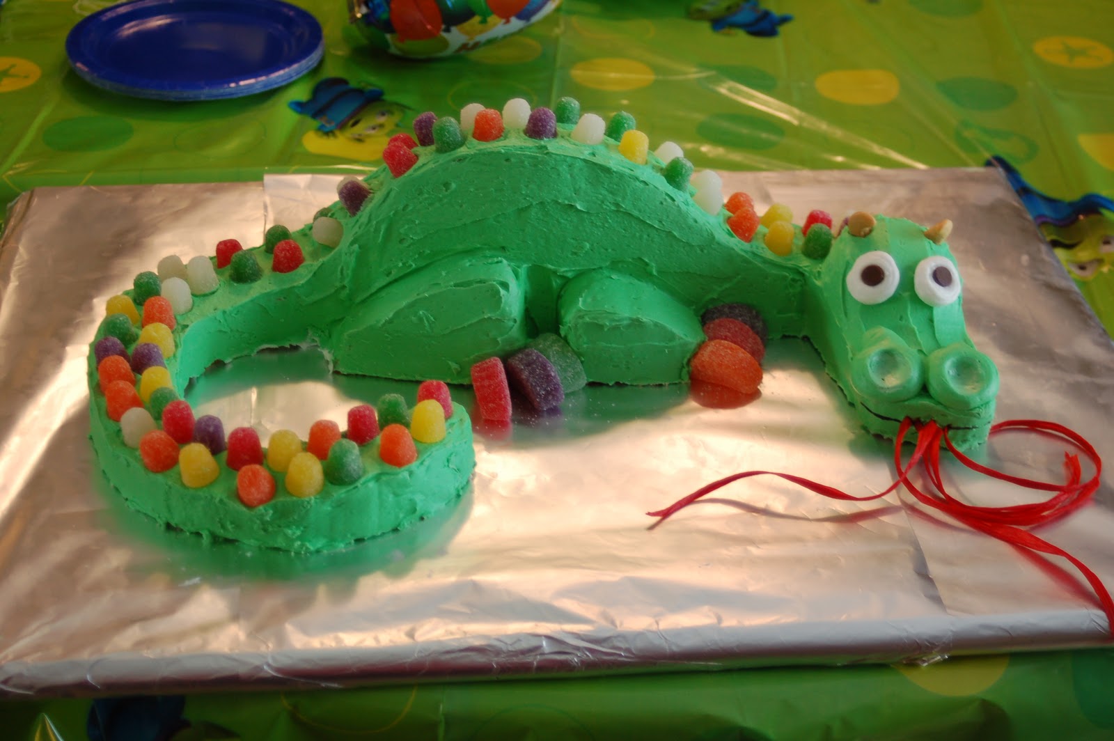 Dragon Birthday Cake