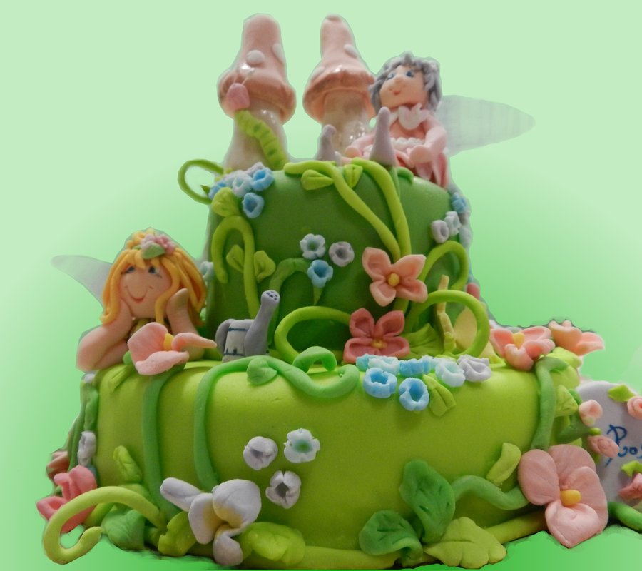 Fairy Birthday Cake