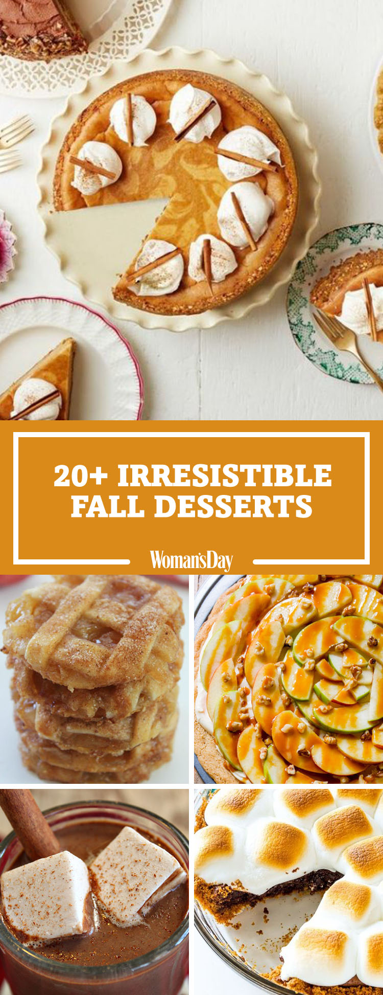 Fall Pumpkin Desserts Pinterest