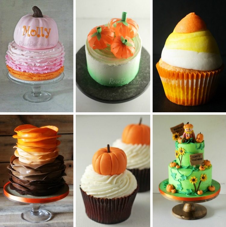 Fall Pumpkin Themed Cakes