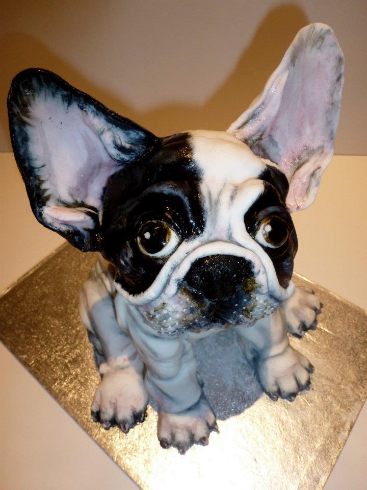 French Bulldog Cake