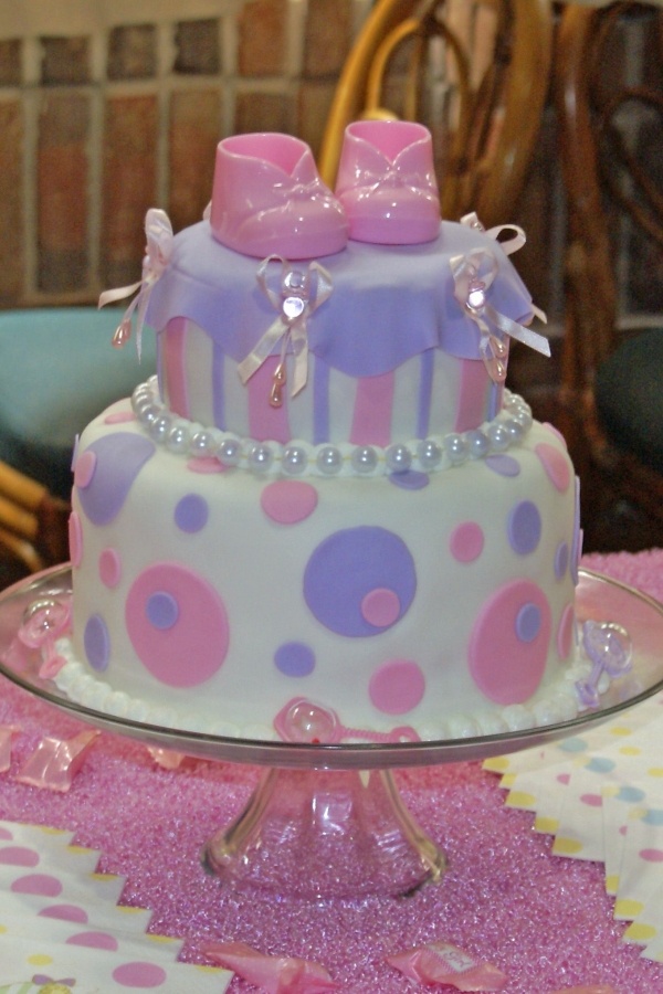 Girl Baby Shower Cake