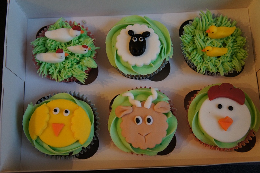 Goat Cupcakes Animal