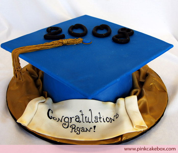 Graduation Cap Cake