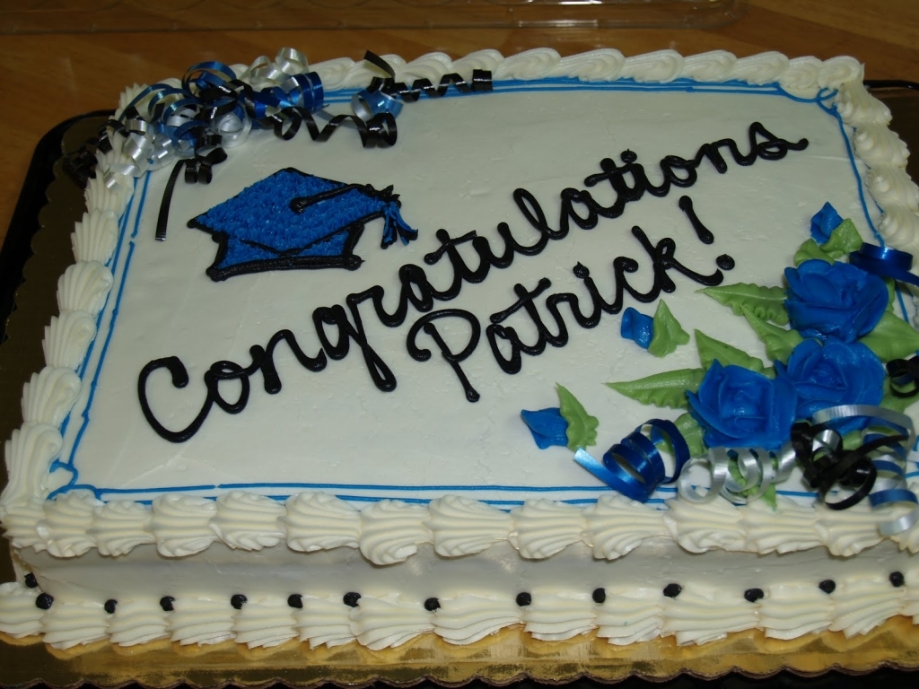 Graduation Sheet Cake