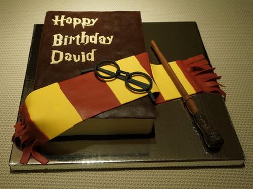 Harry Potter Birthday Cake Book