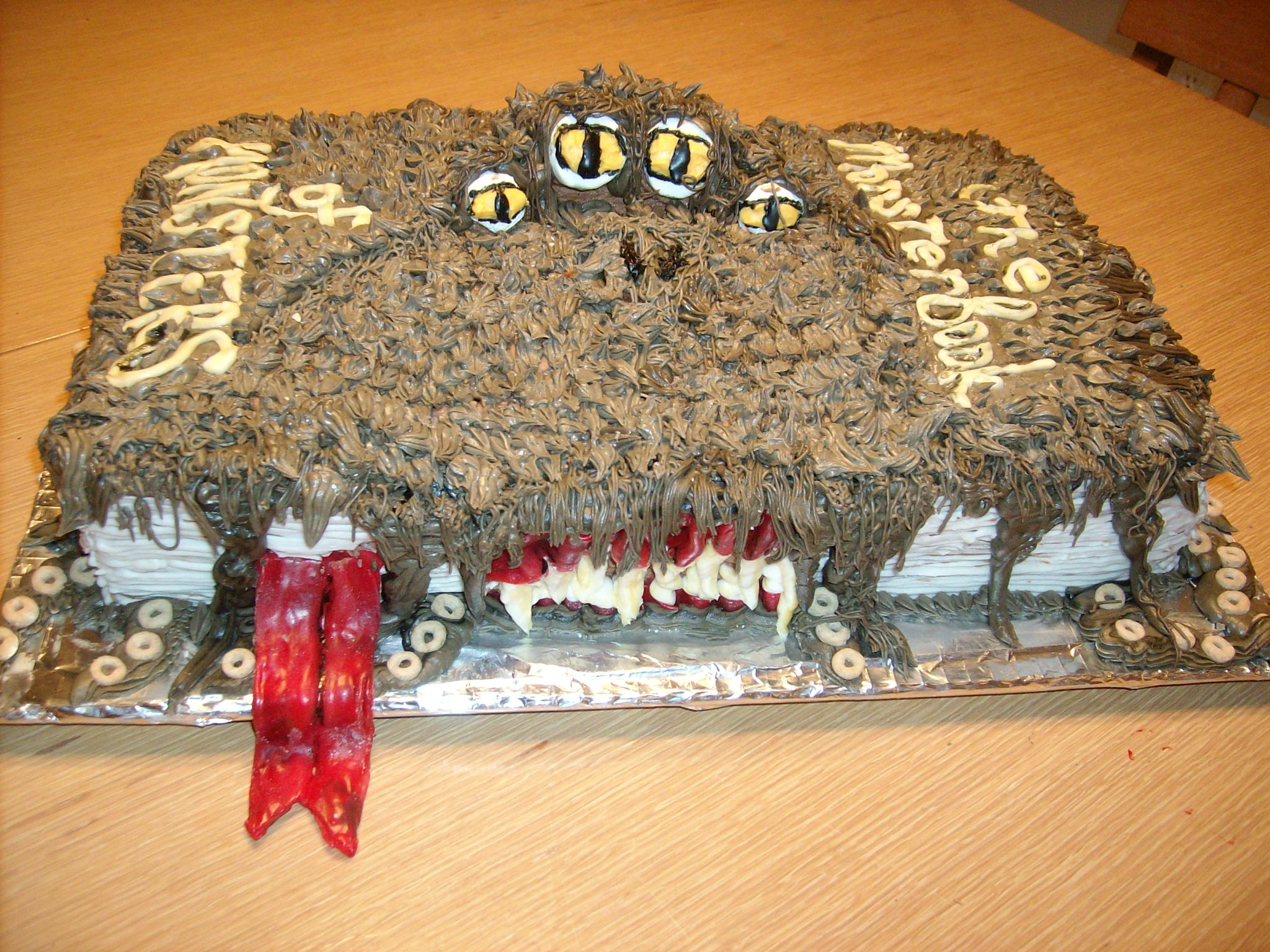 Harry Potter Monster Book Cake