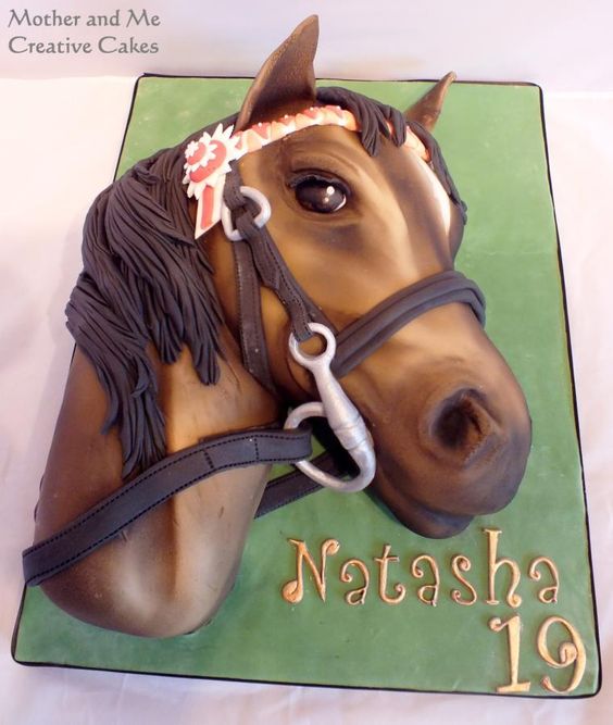 Horse Head Cake