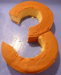 How to Make Number 3 Cake