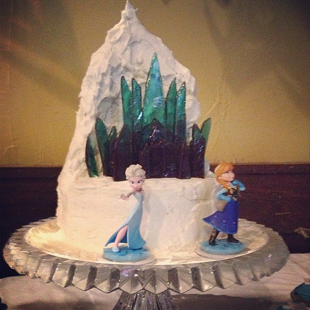 Ice Castle Cake: Elsa