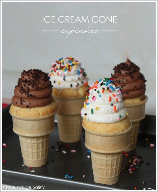 12 Photos of Pinterest Ice Cream Cone Cupcakes