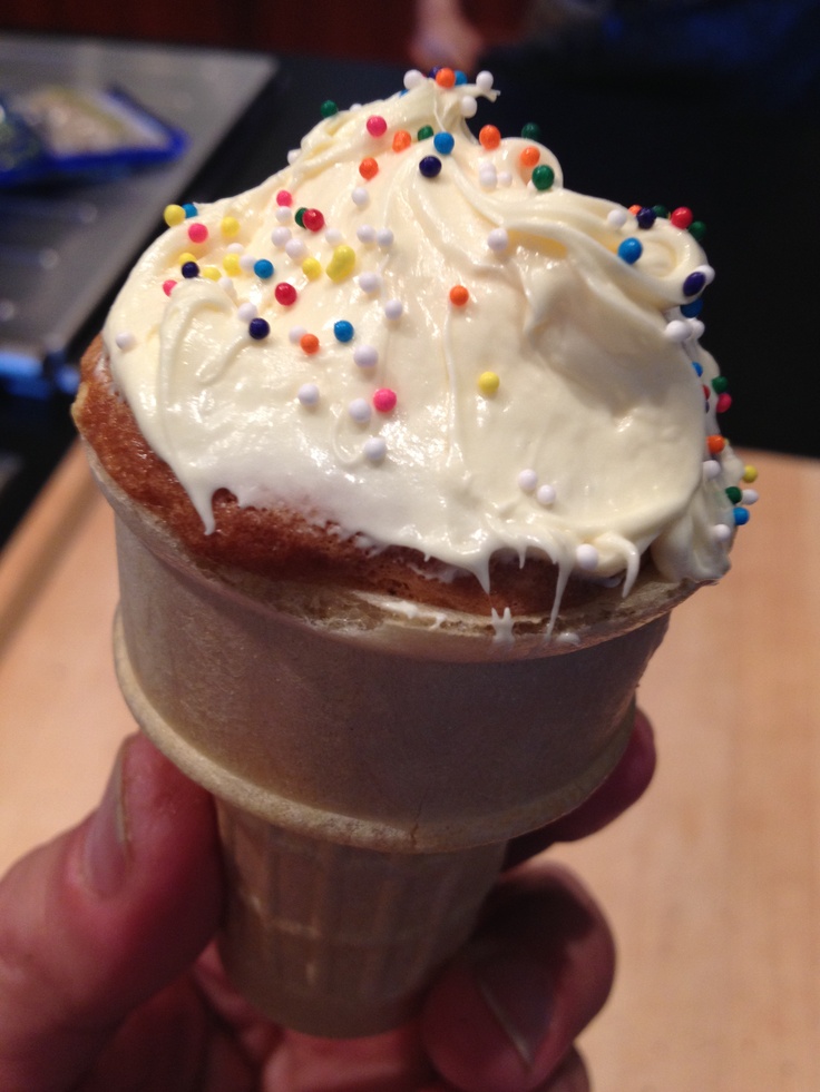 Ice Cream Cone Cupcakes