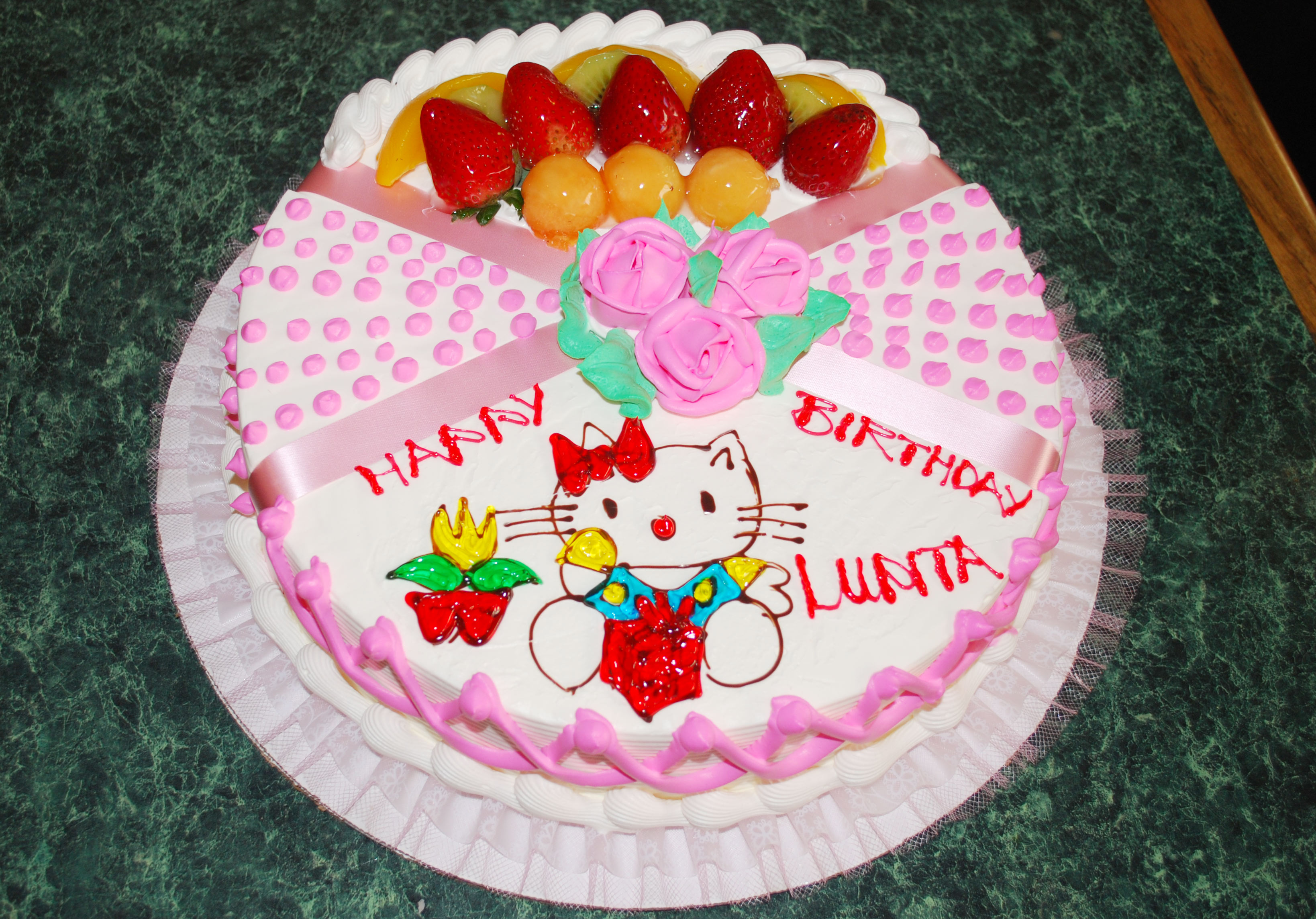 Kid Birthday Cake Design