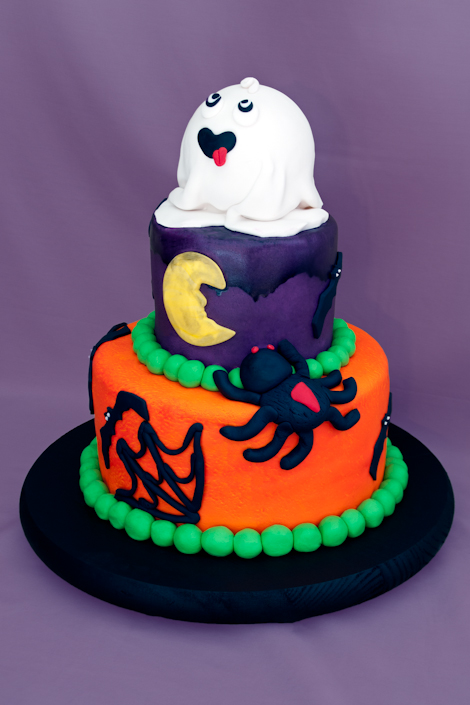 Kids Halloween Birthday Cake