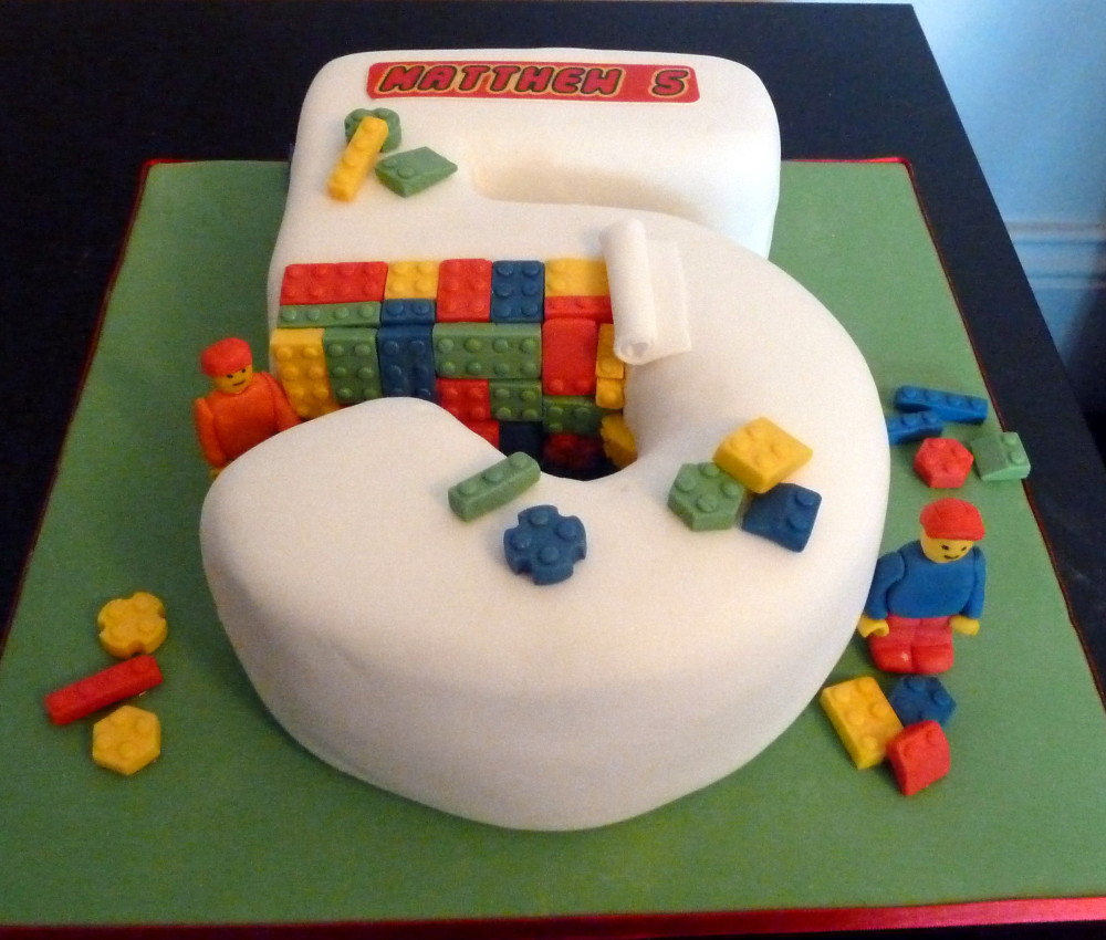 LEGO Birthday Cake Number 5