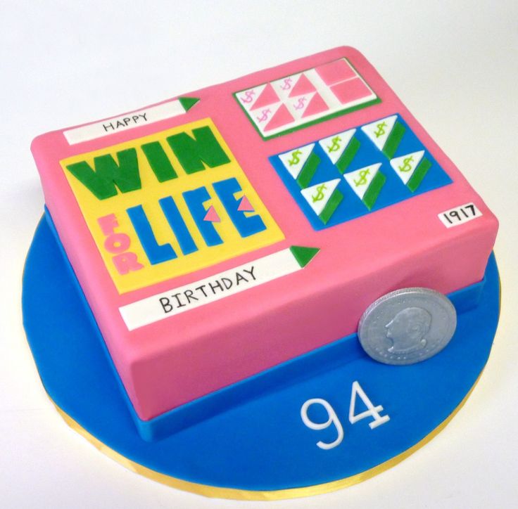 Lottery Scratch Ticket Cake Images