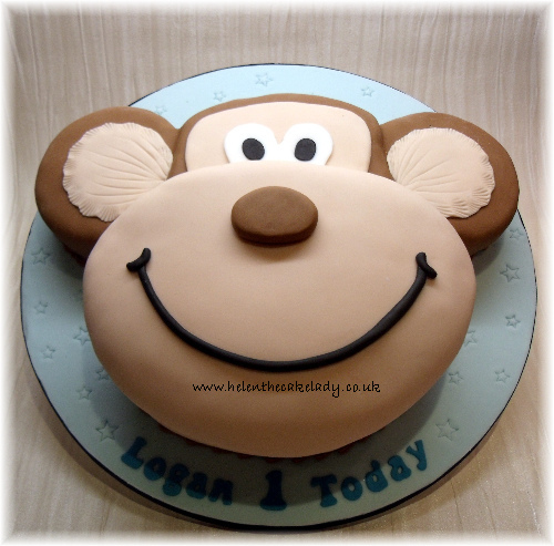 Monkey Face Cake