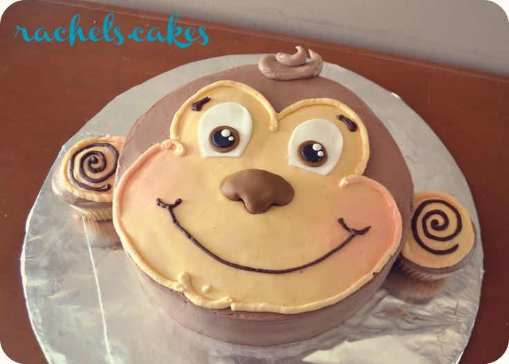 Monkey Face Cake