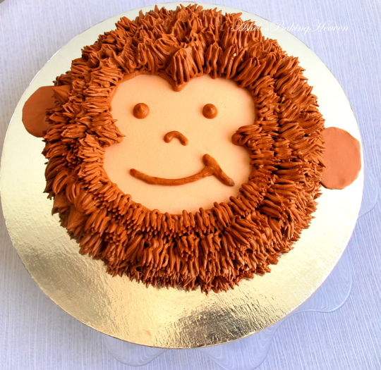 Monkey Face Cake