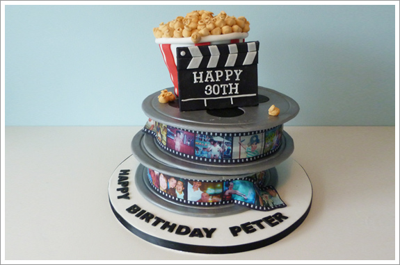 Movie Reel Cake