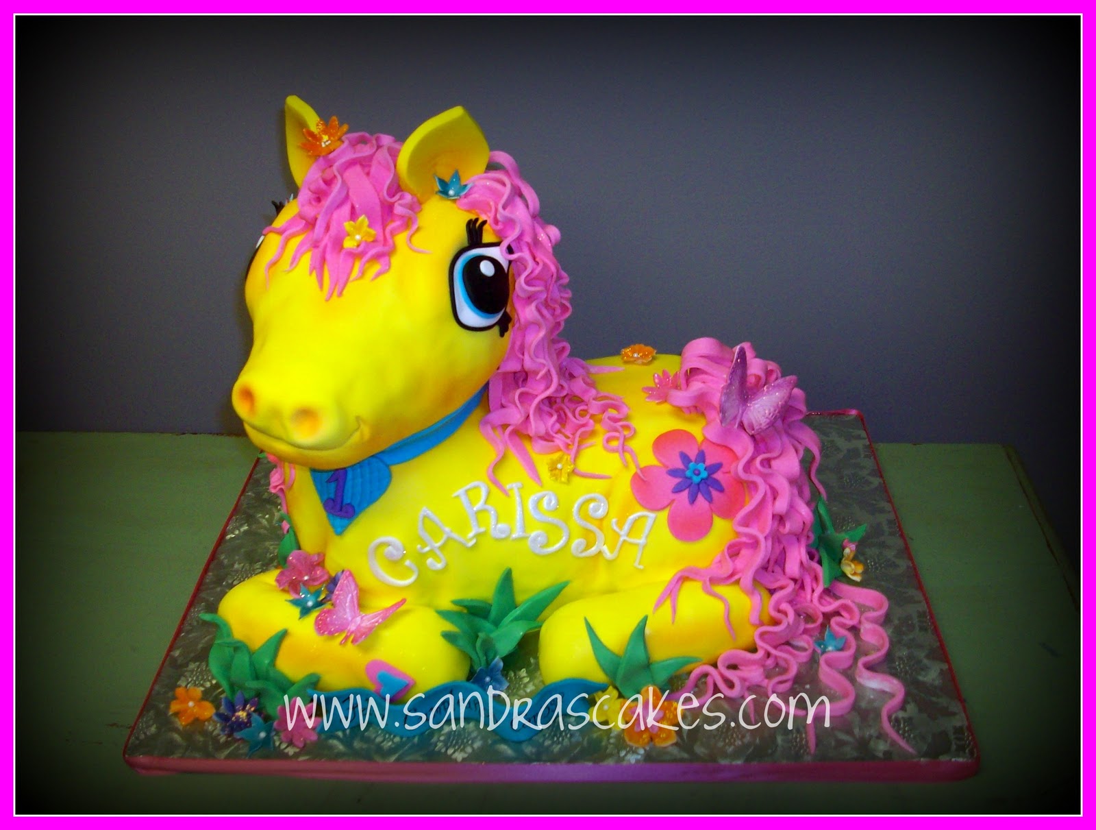 My Little Ponies Birthday Cake