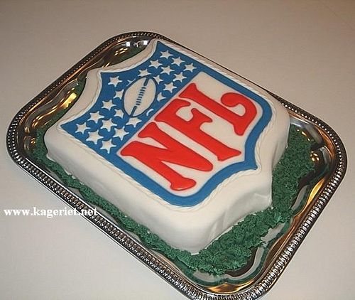 NFL Logo Birthday Cake