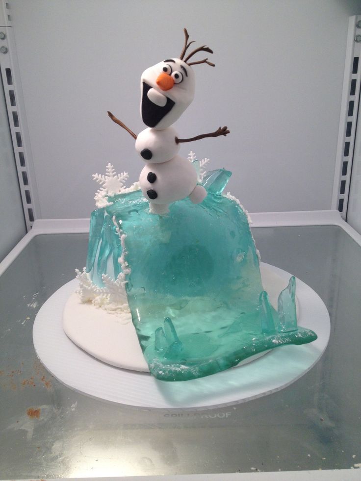 Olaf Birthday Cake