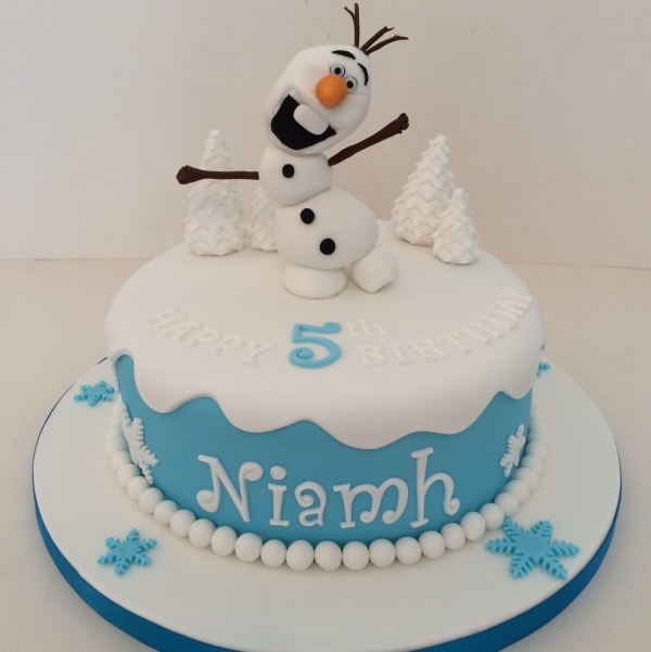 Olaf Birthday Cake