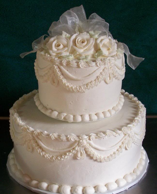 Old-Fashioned Wedding Cake