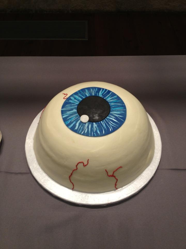 Optometrist Graduation Cake