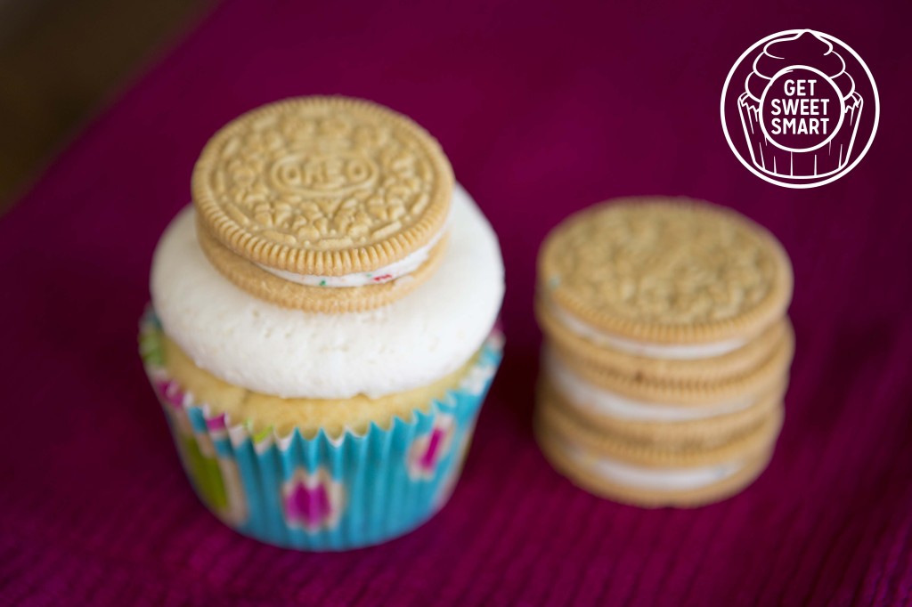 Oreo Golden Birthday Cupcakes