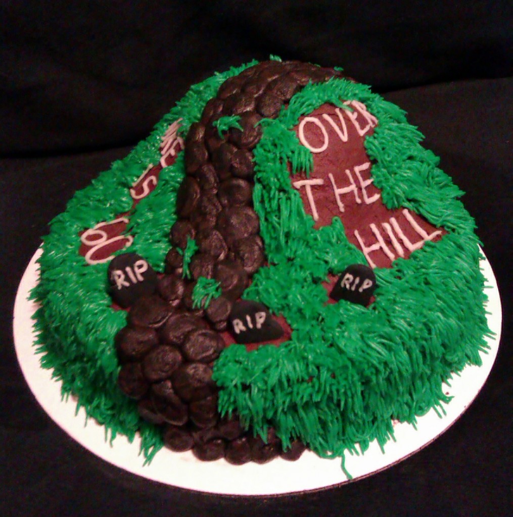 Over the Hill 50th Birthday Cake Ideas