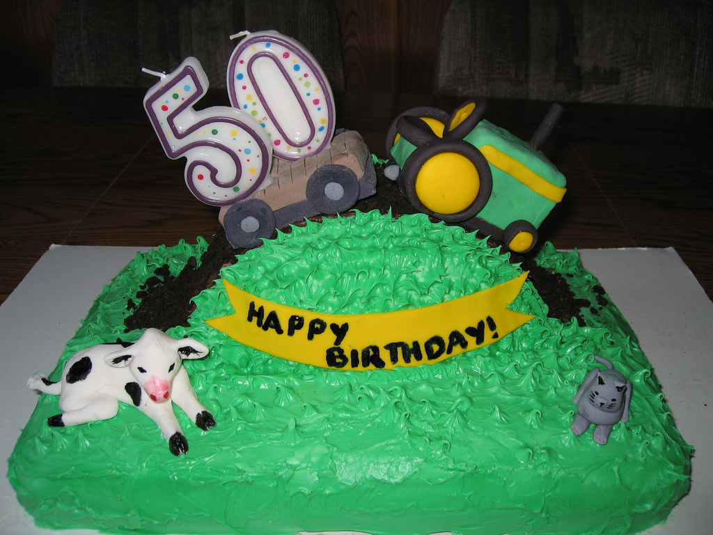 Over the Hill Birthday Cake Idea