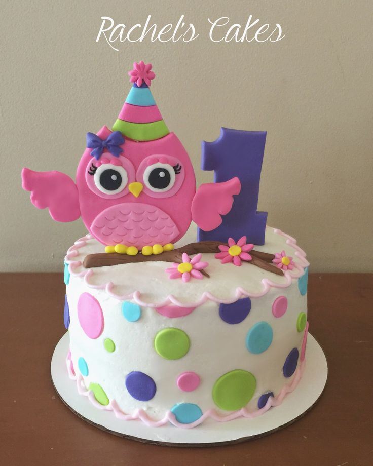 Owl Birthday Cake Ideas