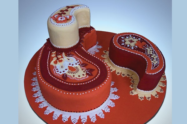 Paisley Shaped Cake Pan