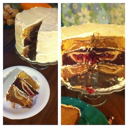 Pie Inside Cake Recipe